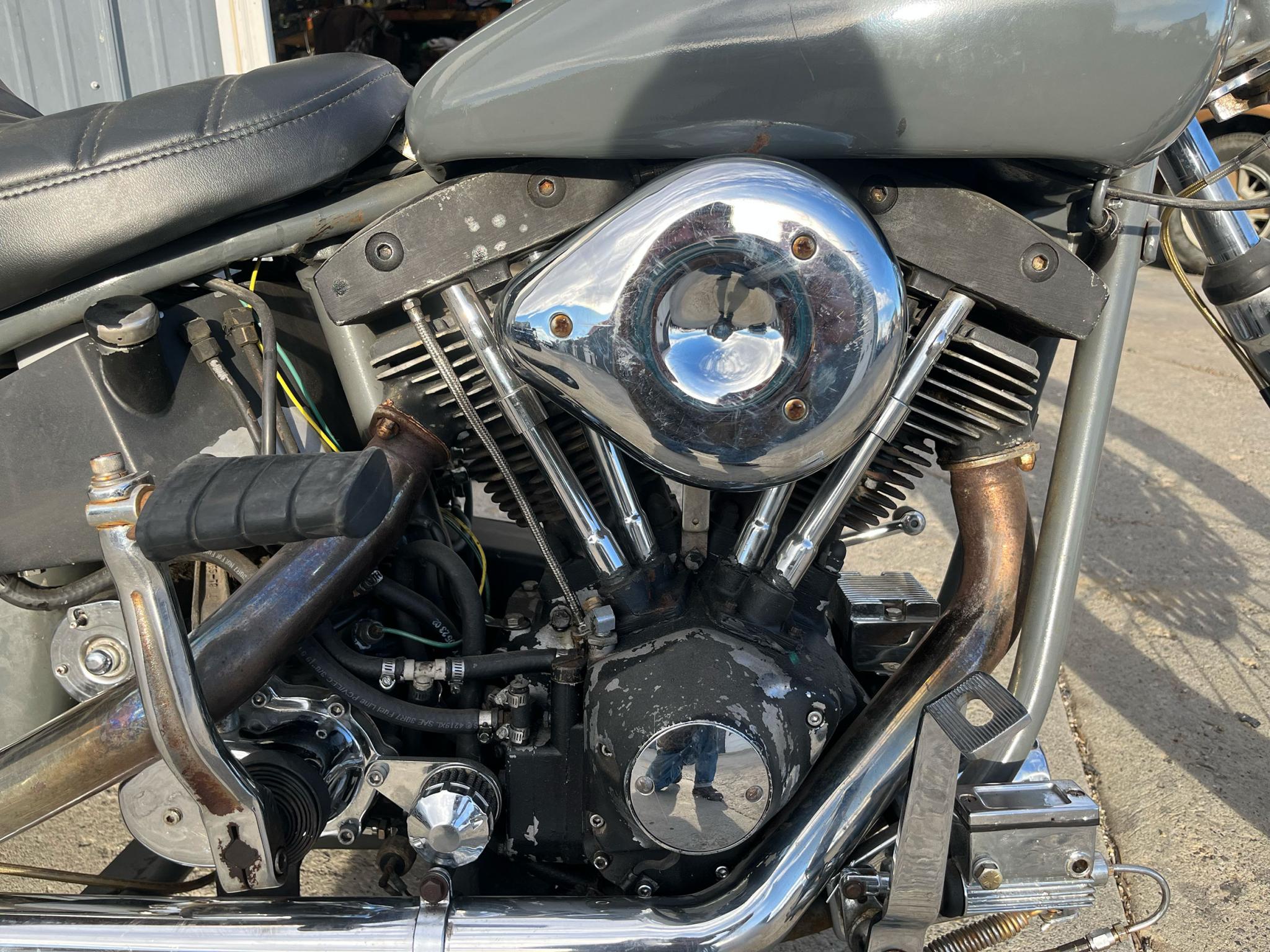 ハーレーダビッドソン・Rigid shovel FXS 写真3