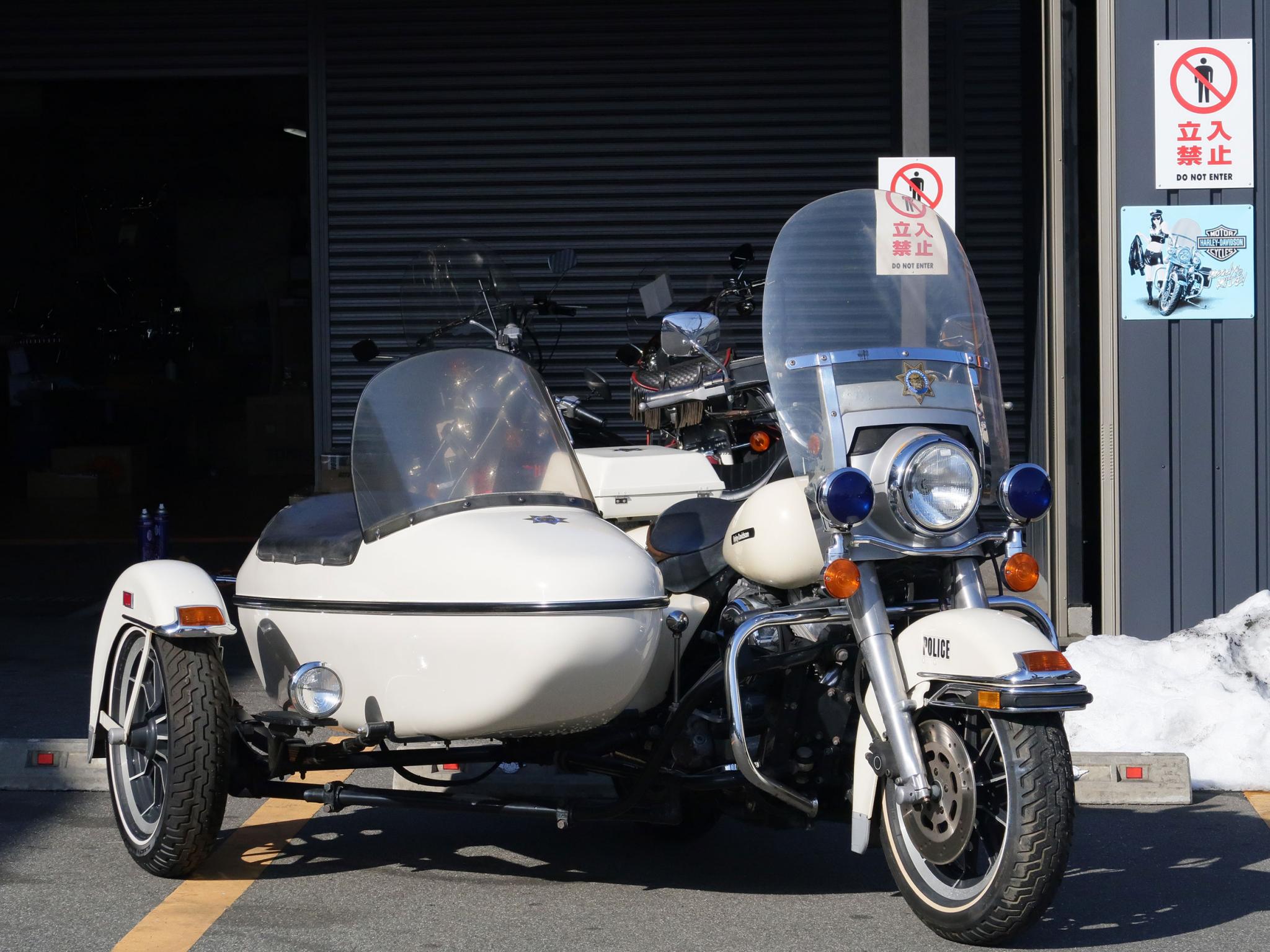 ハーレー 1992 FLHTP Side car