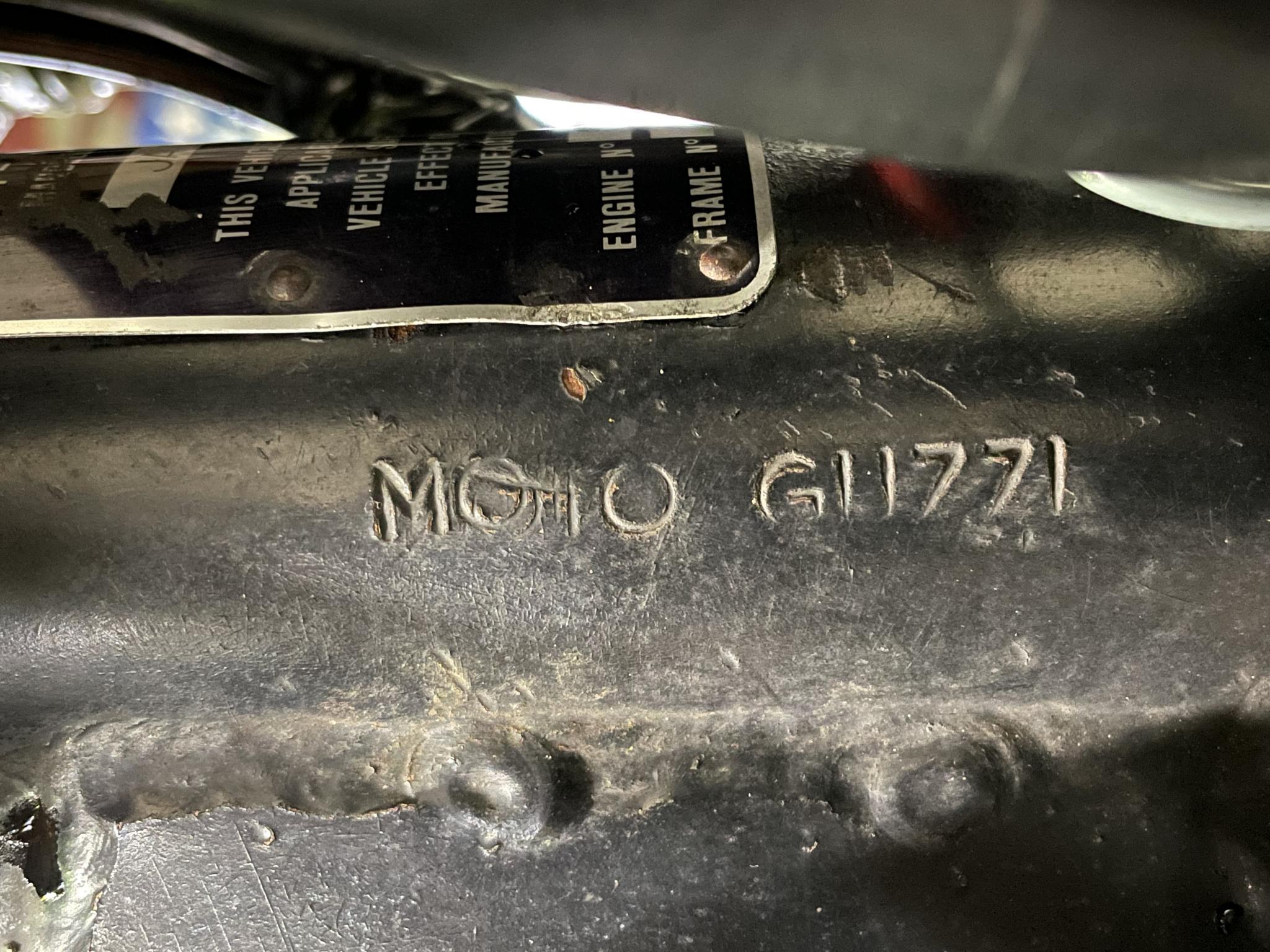 モトグッツイ 1972 Moto Guzzi Eldorado 車体写真11