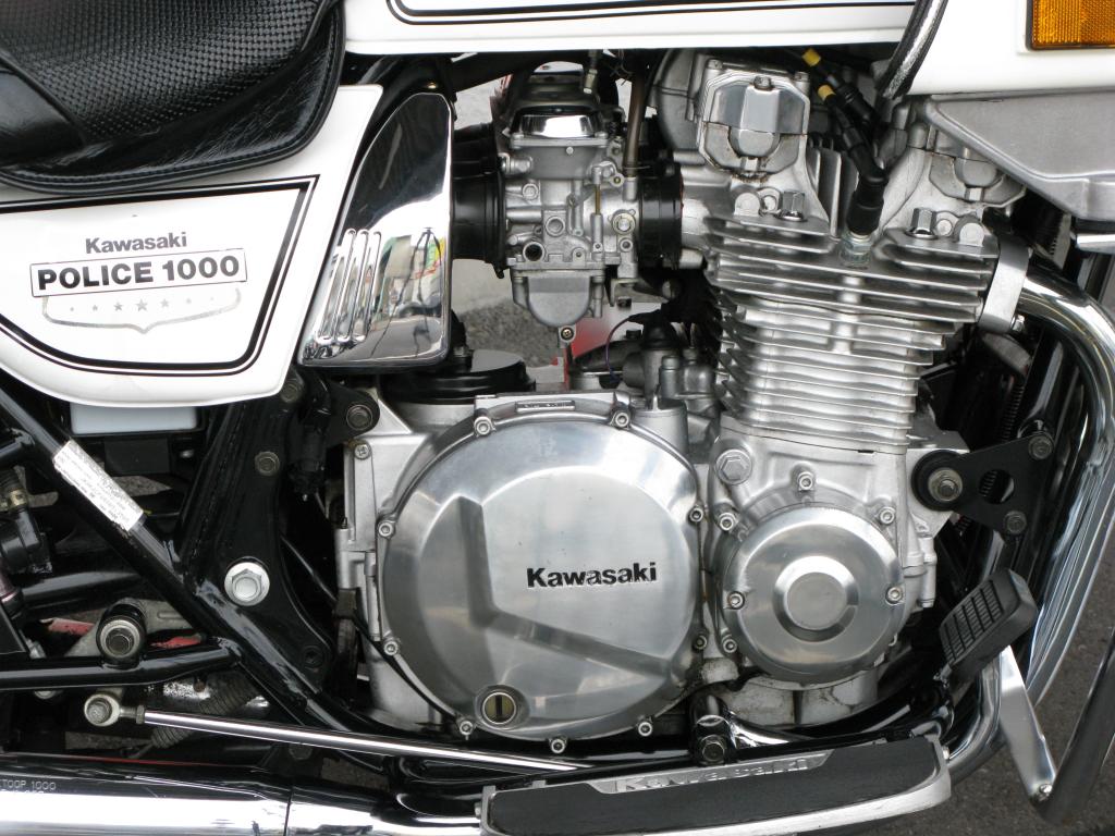 ハーレー Kawasaki KZ 1000P 車体写真8