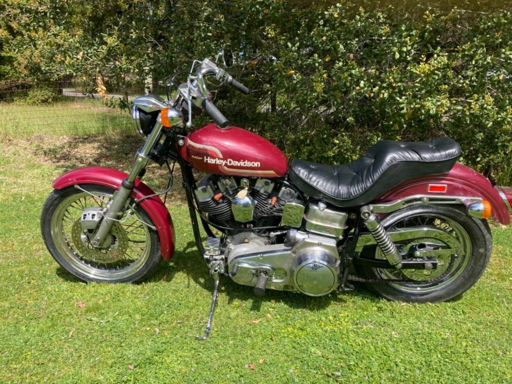 ハーレー 1974 FXE Super Glide