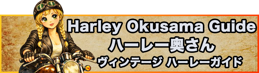 奥さんハーレーガイド